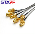 Wifi Module transfer 1.13mm cable Ipex UFL to SMA Female cable with SMA Male Antenna